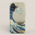 The Classic Japanese Great Wave off Kanagawa Print by Hokusai iPhone Case Gallery Image 1