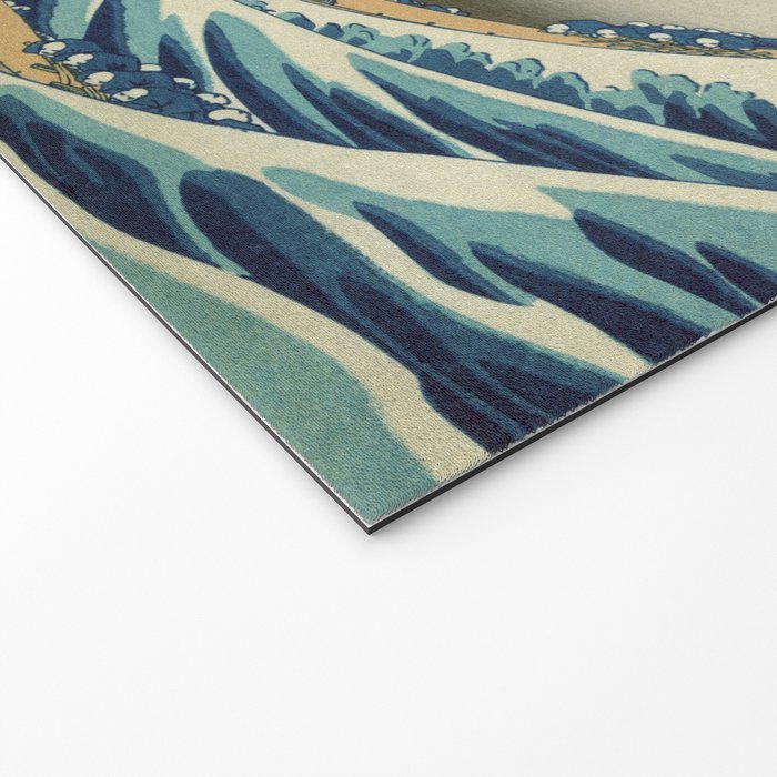 The Classic Japanese Great Wave off Kanagawa Print by Hokusai Welcome Mat Gallery Image 2