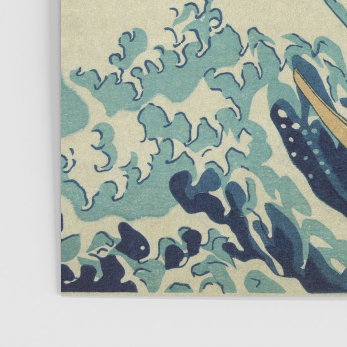 The Classic Japanese Great Wave off Kanagawa Print by Hokusai Poster Gallery Image 3