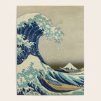 The Classic Japanese Great Wave off Kanagawa Print by Hokusai Poster Gallery Image 4
