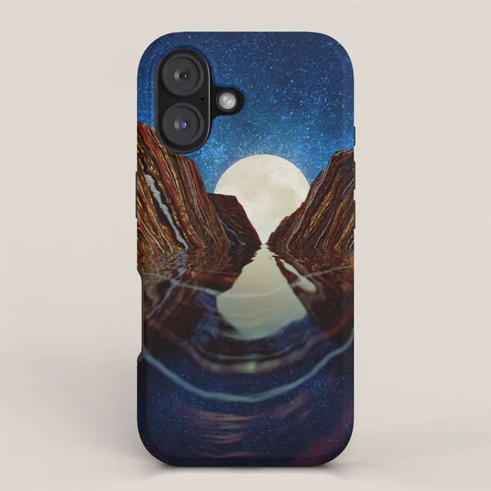Moon Reflection iPhone Case Gallery Image 1