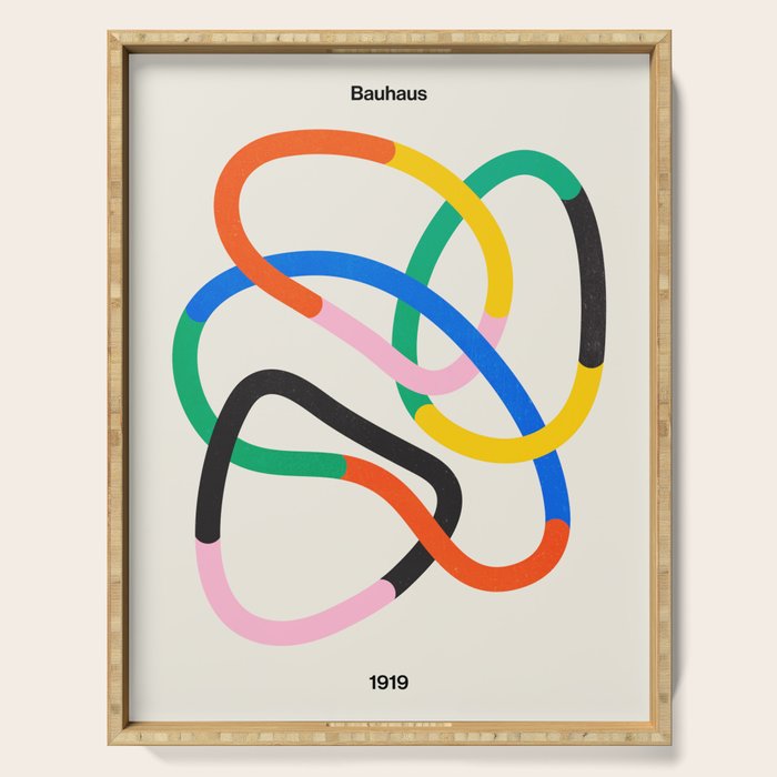 Synchrony: Bauhaus 1919 Exhibition 01 Serving Tray Gallery Image 1