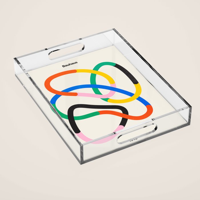 Synchrony: Bauhaus 1919 Exhibition 01 Acrylic Tray Gallery Image 1