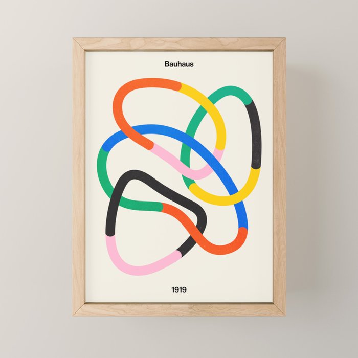 Synchrony: Bauhaus 1919 Exhibition 01 Mini Art Print Gallery Image 1