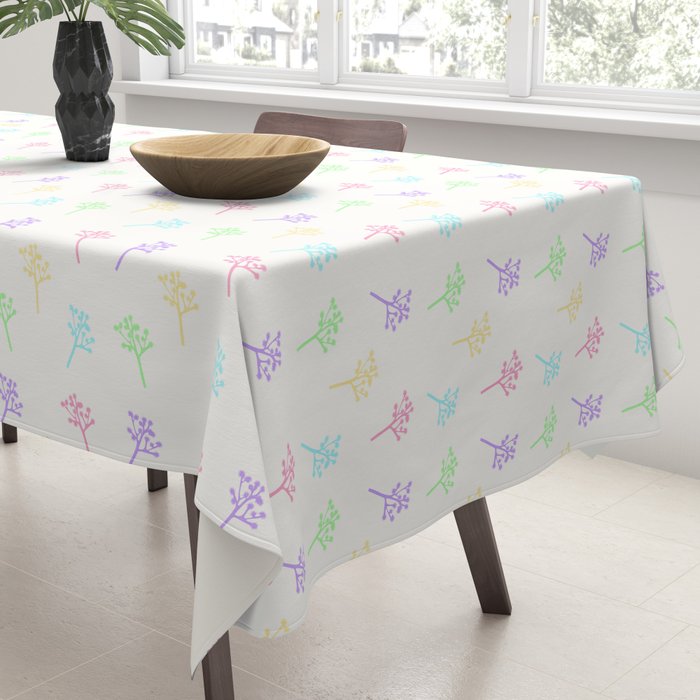 Colorful Joshua Trees Tablecloth Gallery Image 3