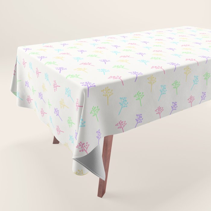 Colorful Joshua Trees Tablecloth Gallery Image 1