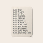 More - Modern Typography Print Bath Mat Gallery Image 1
