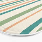 Classic Stripes XXVI - Natural Boho Bath Mat Gallery Image 3