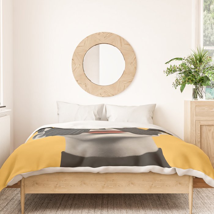 BLACK BUTTERFLY 2 Duvet Cover Gallery Image 3