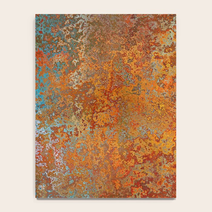 Vintage Rust, Copper and Blue Notebook Gallery Image 4
