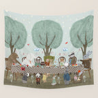 little tea party Wall Tapestry Gallery Image 4