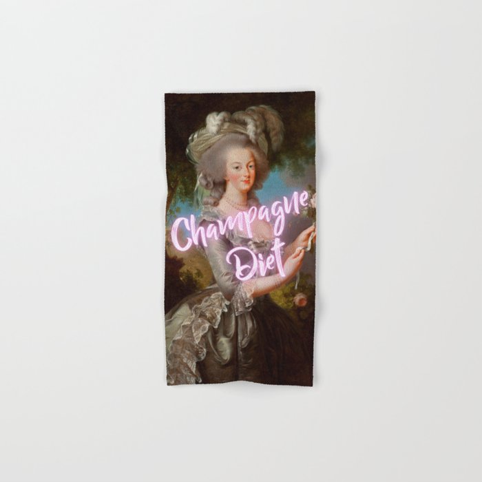 'Champagne Diet' Marie Antoinette  Bath Towel Gallery Image 1