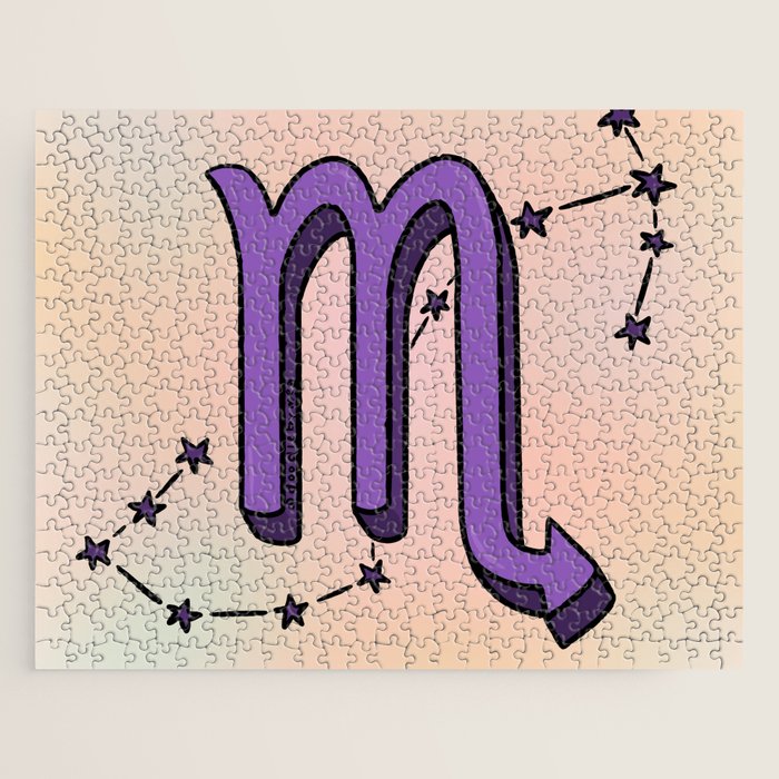 Scorpio Symbol Jigsaw Puzzle Gallery Image 1