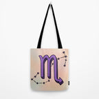 Scorpio Symbol Tote Bag Gallery Image 2