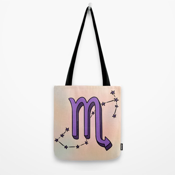 Scorpio Symbol Tote Bag Gallery Image 2