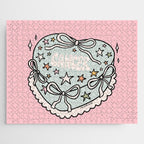 Cancer Heart Cake Jigsaw Puzzle Gallery Image 1