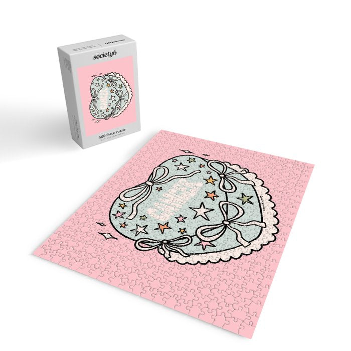 Cancer Heart Cake Jigsaw Puzzle Gallery Image 2