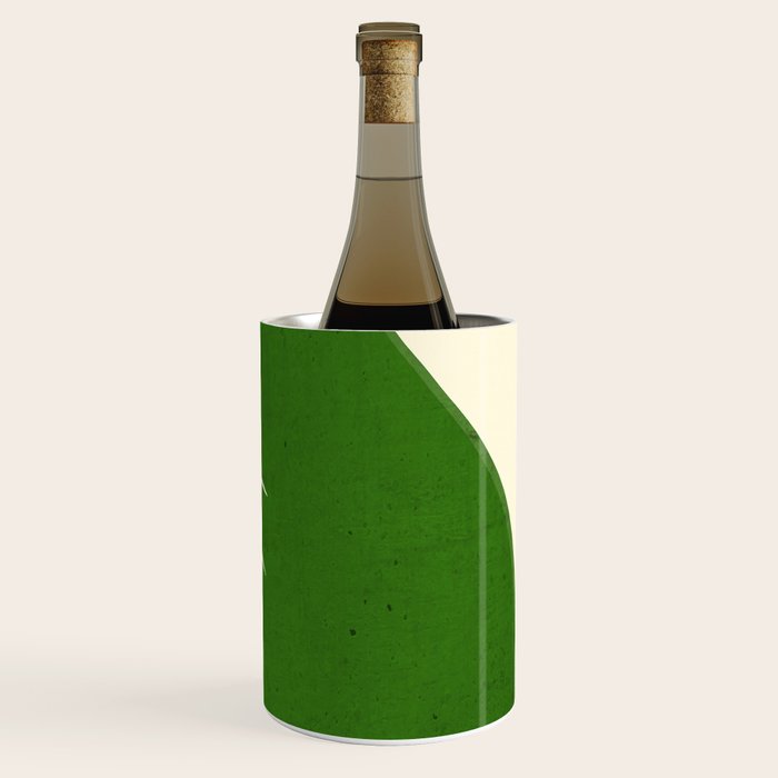 Minimalist Green Cat Wine Chiller Gallery Image 3