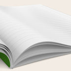 Minimalist Green Cat Notebook Gallery Image 2