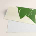 Minimalist Green Cat Wrapping Paper Gallery Image 2