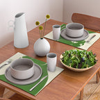 Minimalist Green Cat Placemat Gallery Image 2