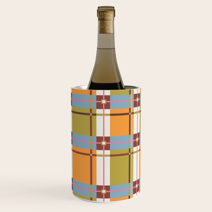 Autumn Breeze Checks Wine Chiller Gallery Image 3