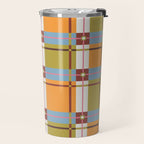 Autumn Breeze Checks Travel Mug Gallery Image 2
