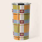 Autumn Breeze Checks Travel Mug Gallery Image 1