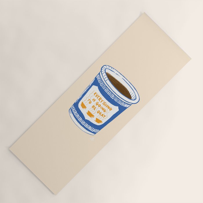 Everything Is Going To Be Okay Yoga Mat Gallery Image 1