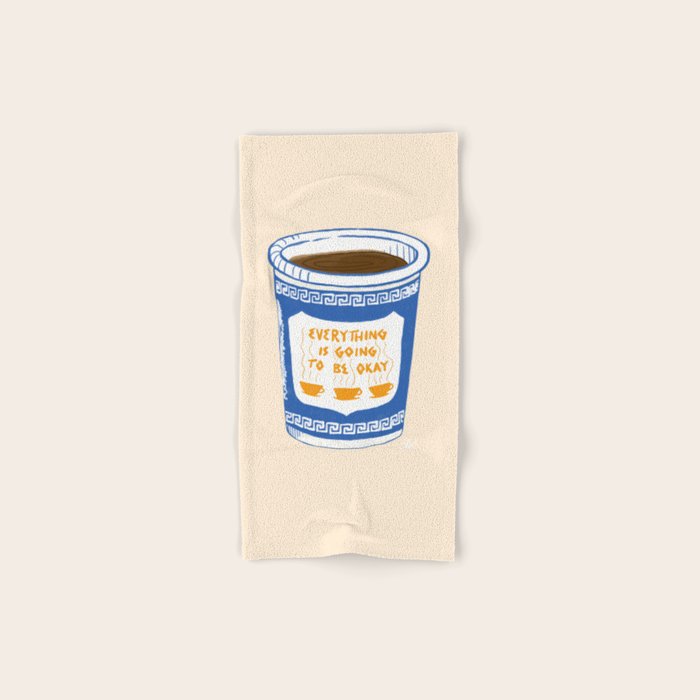 Everything Is Going To Be Okay Bath Towel Gallery Image 1