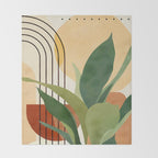 Plant Life Design 03 Throw Blanket Gallery Image 2