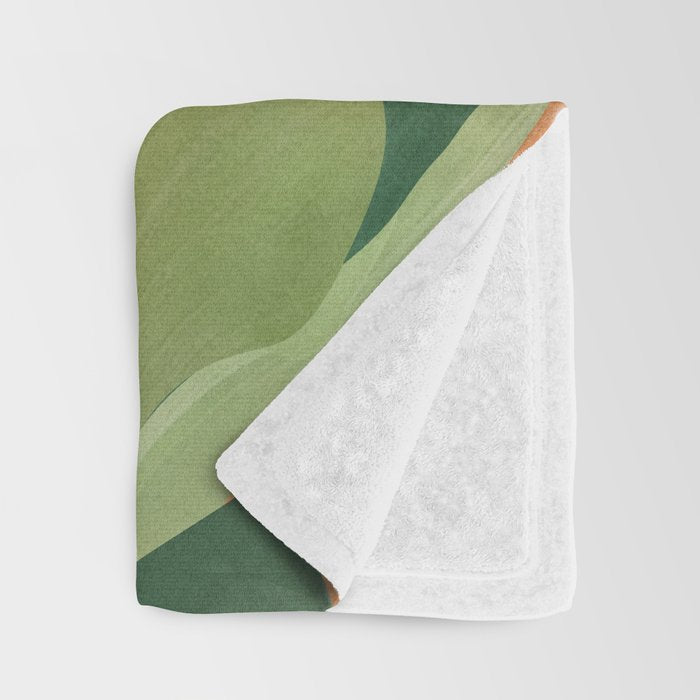 Plant Life Design 03 Throw Blanket Gallery Image 3