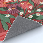 red garden Rug Gallery Image 4