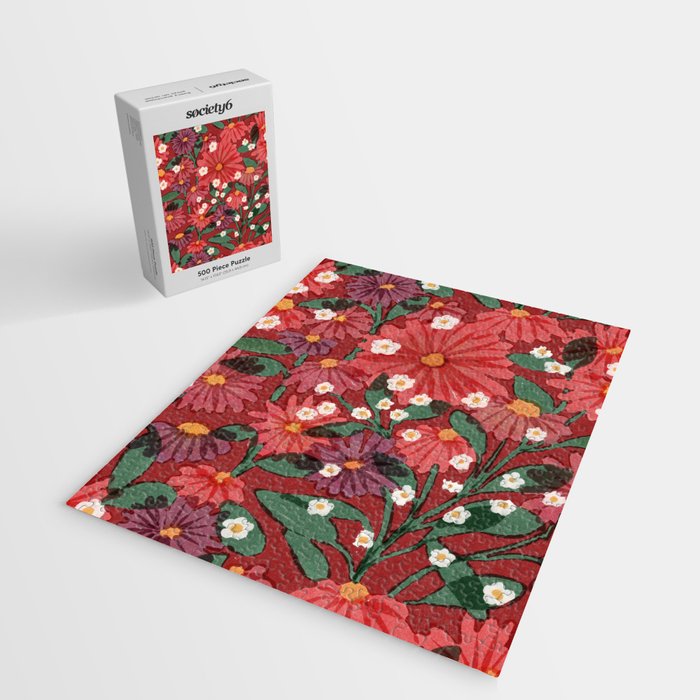 red garden Jigsaw Puzzle Gallery Image 2