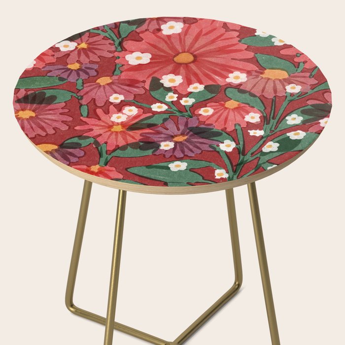 red garden Side Table Gallery Image 2