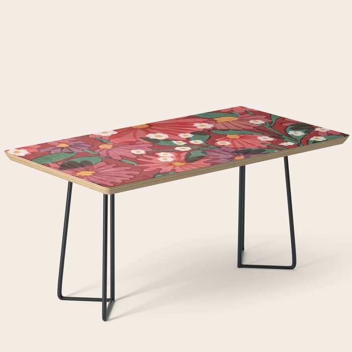 red garden Coffee Table Gallery Image 1