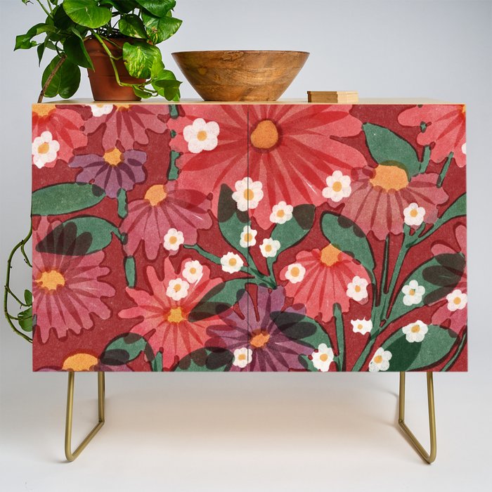 red garden Credenza Gallery Image 1
