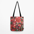 red garden Tote Bag Gallery Image 2