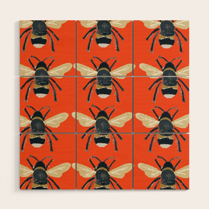 Bee a Dear. Wood Wall Art Gallery Image 1