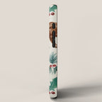 Farm house Christmas Burlap iPhone Case Gallery Image 2