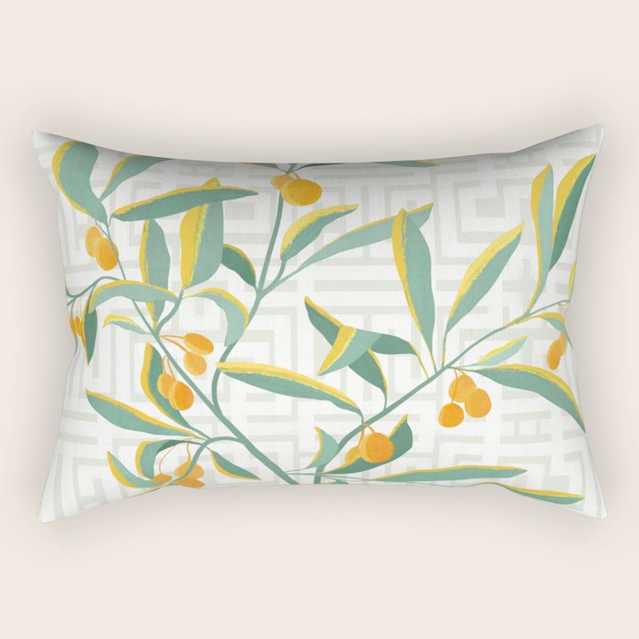 Mini Fruit Tree Rectangular Pillow Gallery Image 1