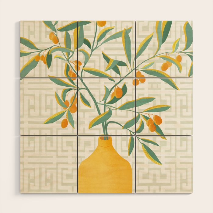 Mini Fruit Tree Wood Wall Art Gallery Image 1