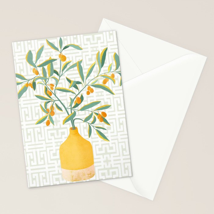 Mini Fruit Tree Stationery Card Gallery Image 2