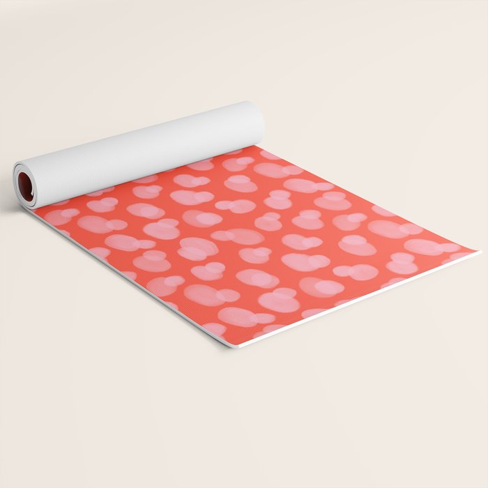 Cute abstract dots Yoga Mat Gallery Image 2