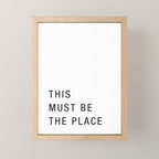 This must be the place Mini Art Print Gallery Image 1