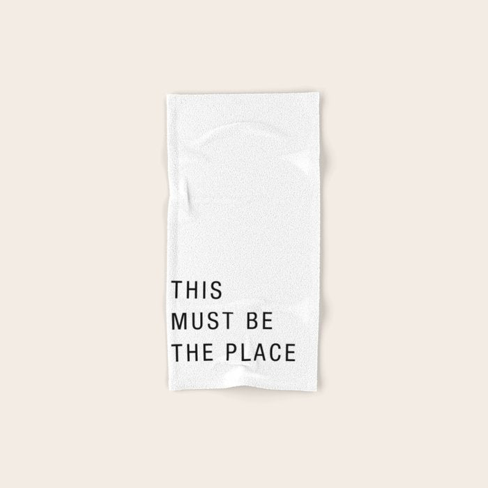 This must be the place Bath Towel Gallery Image 1