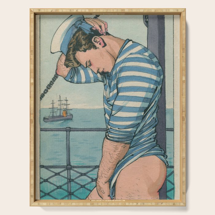 Maritime Modesty Serving Tray Gallery Image 1