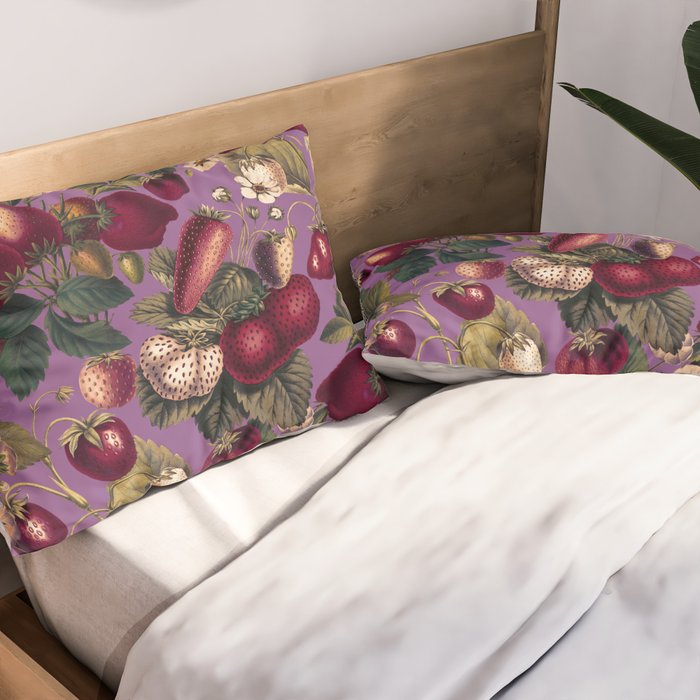 Strawberry Fields Forever VI Pillow Sham Gallery Image 2