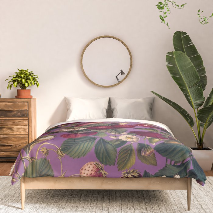 Strawberry Fields Forever VI Comforter Gallery Image 3