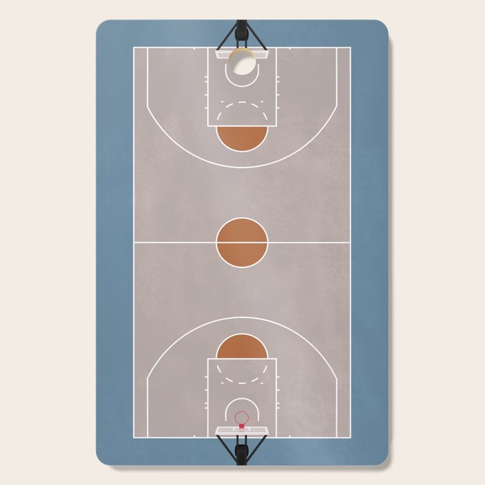 Street Basketball Court  Cutting Board Gallery Image 1